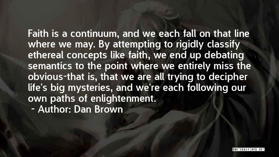 Faith And Inspirational Quotes By Dan Brown