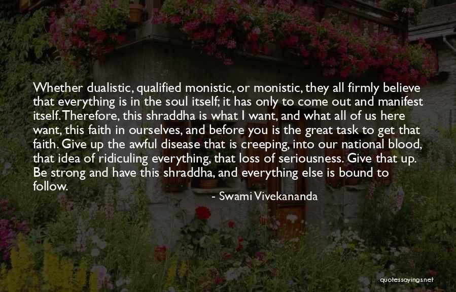Faith And Loss Quotes By Swami Vivekananda Faith And Loss Quotes By Swami Vivekananda