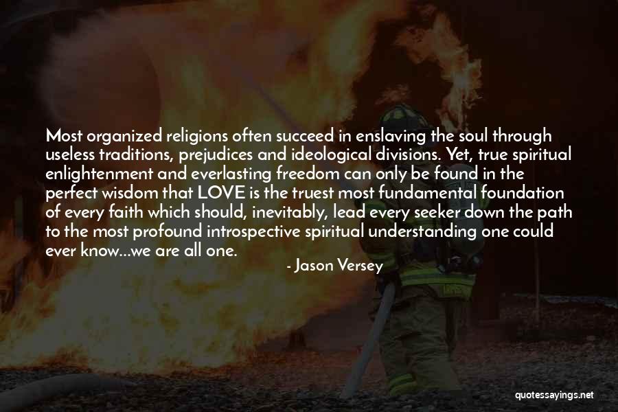 Faith And Spirituality Quotes By Jason Versey