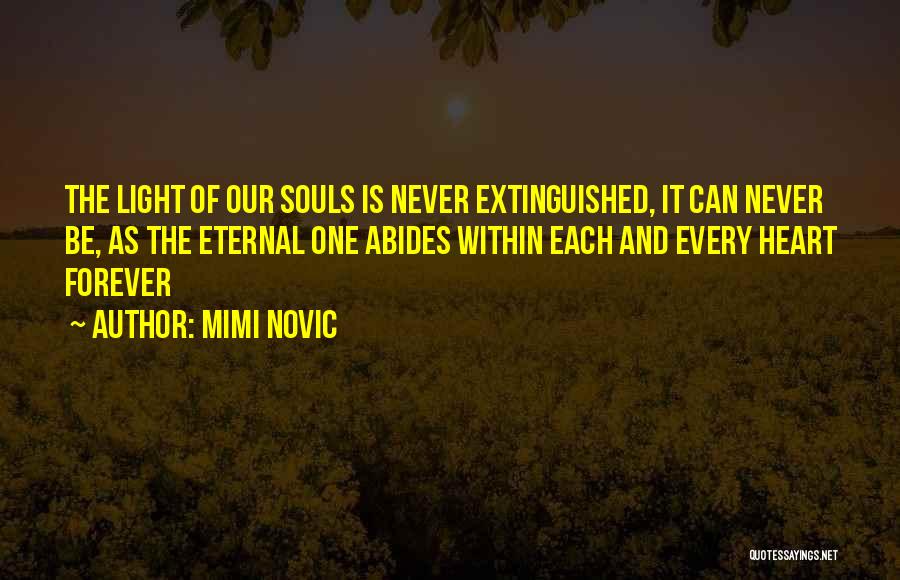 Faith And Spirituality Quotes By Mimi Novic