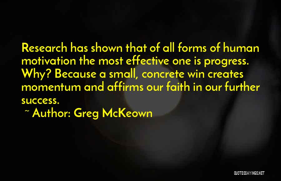 Faith And Success Quotes By Greg McKeown