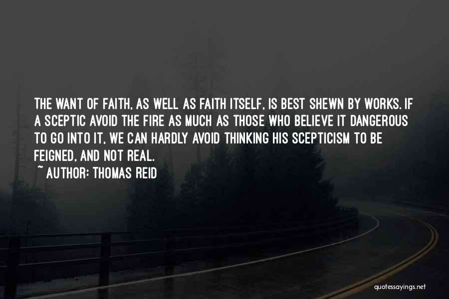 Faith And Works Quotes By Thomas Reid