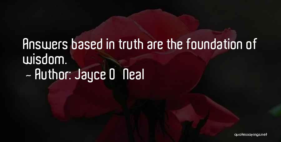Faith Based Inspirational Quotes By Jayce O'Neal