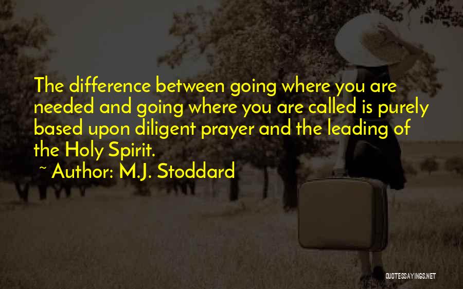 Faith Based Inspirational Quotes By M.J. Stoddard