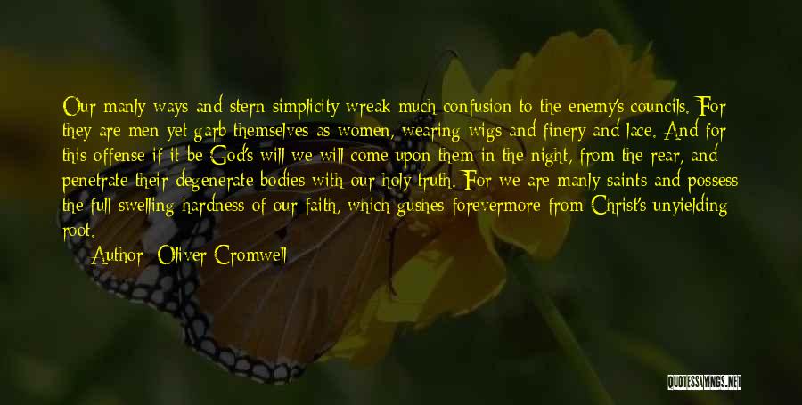 Faith From Night Quotes By Oliver Cromwell