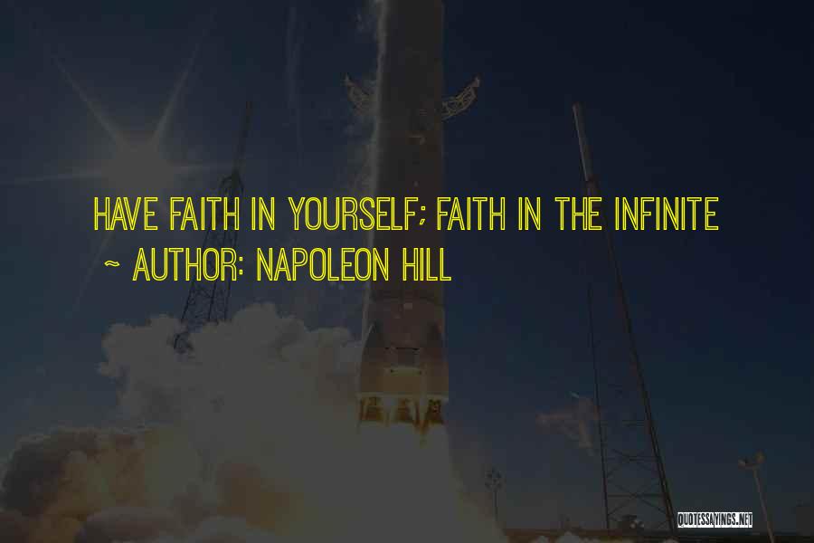 Faith Hill Inspirational Quotes By Napoleon Hill