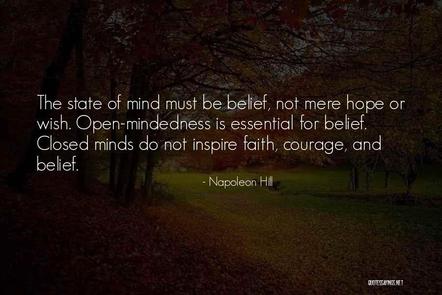 Faith Hope And Courage Quotes By Napoleon Hill