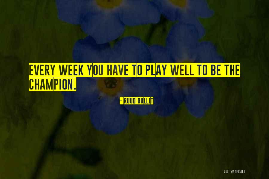 Faith Hubley Quotes By Ruud Gullit Faith Hubley Quotes By Ruud Gullit