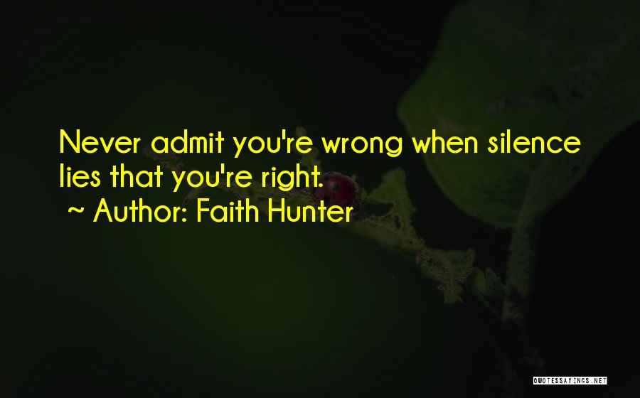 Faith Hunter Quotes 235979