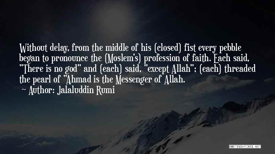 Faith In Allah Quotes By Jalaluddin Rumi