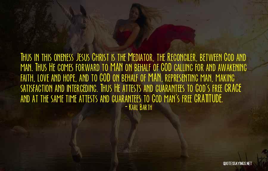 Faith In Christ Quotes By Karl Barth