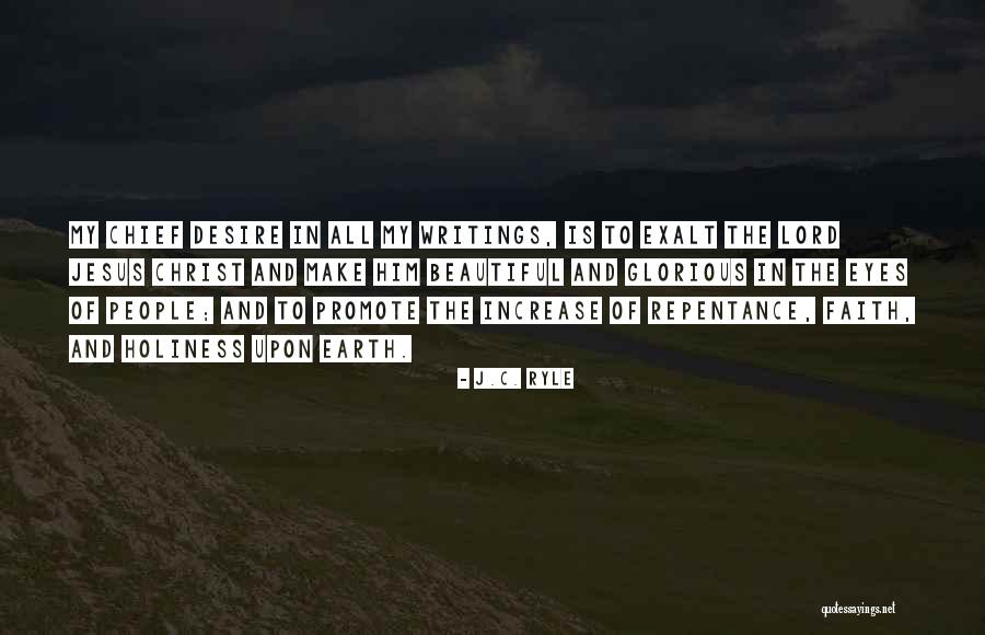 Faith In Him Quotes By J.C. Ryle Faith In Him Quotes By J.C. Ryle