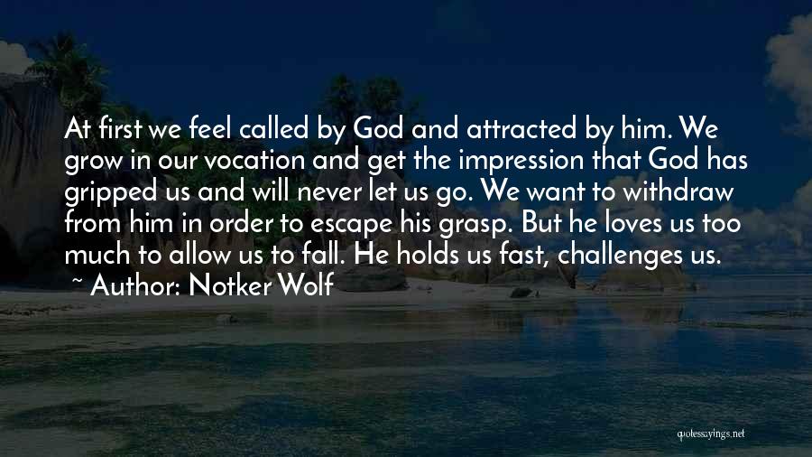 Faith In Him Quotes By Notker Wolf