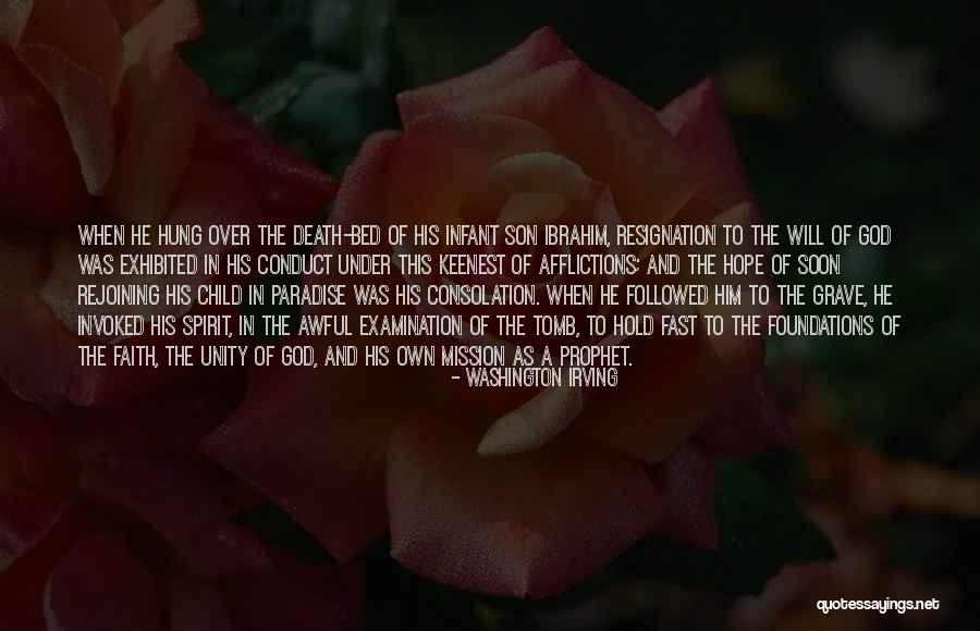 Faith In Him Quotes By Washington Irving Faith In Him Quotes By Washington Irving