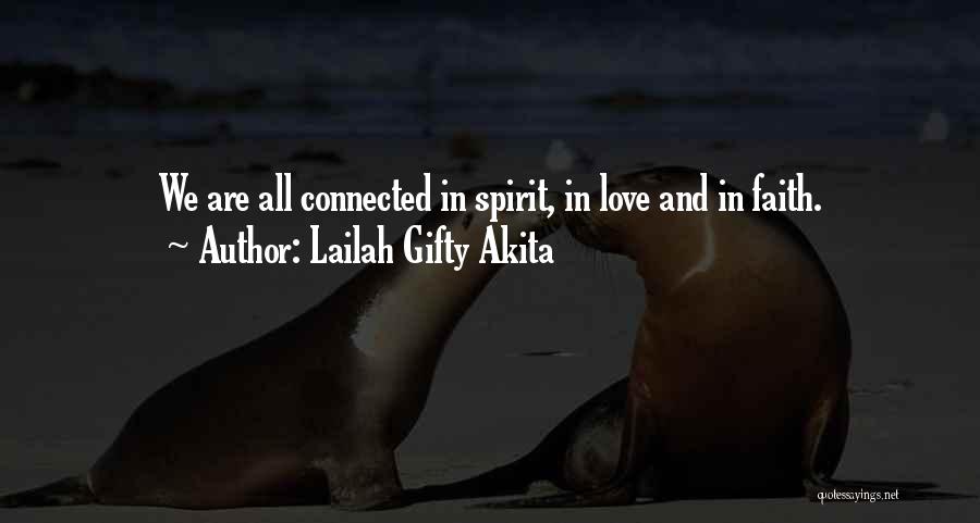 Faith In Humanity Quotes By Lailah Gifty Akita