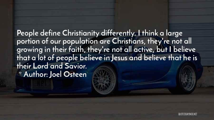 Faith In Jesus Quotes By Joel Osteen