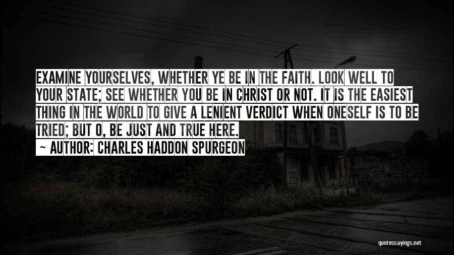 Faith In Oneself Quotes By Charles Haddon Spurgeon