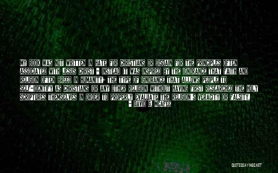 Faith Inspired Quotes By David G. McAfee Faith Inspired Quotes By David G. McAfee