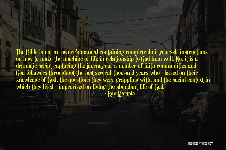 Faith Is A Relationship With God Quotes By Ron Martoia Faith Is A Relationship With God Quotes By Ron Martoia