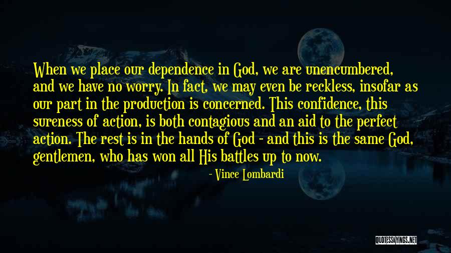 Faith Is Action Quotes By Vince Lombardi Faith Is Action Quotes By Vince Lombardi