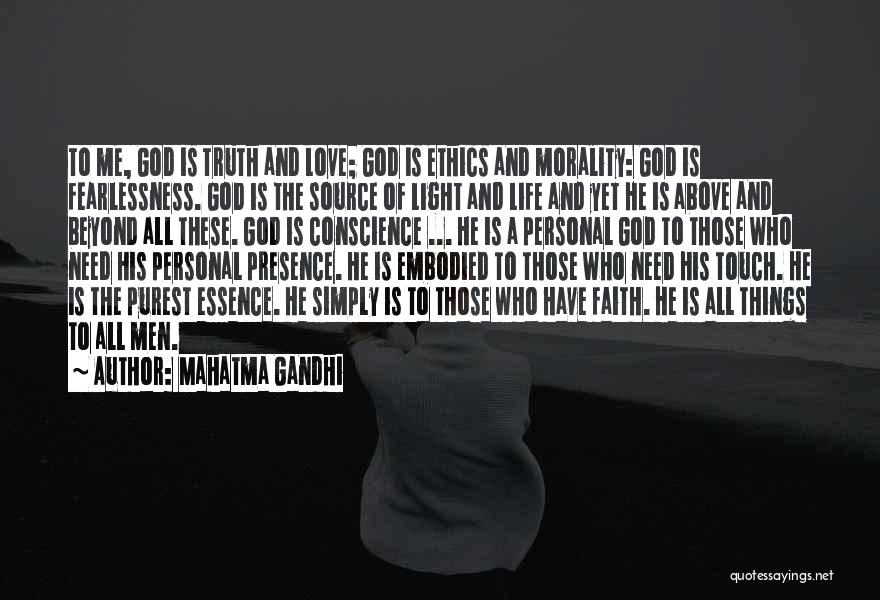 Faith Love And God Quotes By Mahatma Gandhi