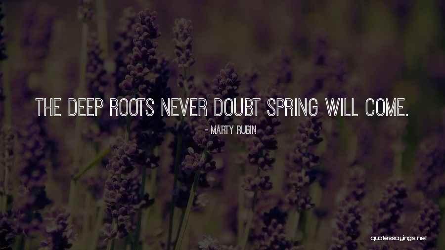 Faith Never Doubt It Quotes By Marty Rubin Faith Never Doubt It Quotes By Marty Rubin