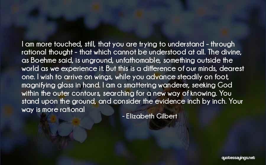 Faith On God Quotes By Elizabeth Gilbert Faith On God Quotes By Elizabeth Gilbert