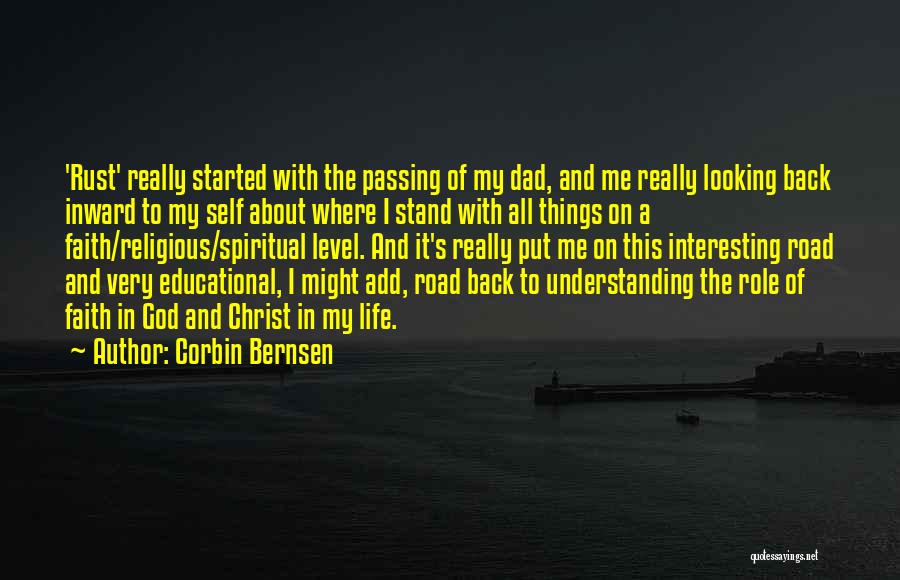 Faith On Self Quotes By Corbin Bernsen