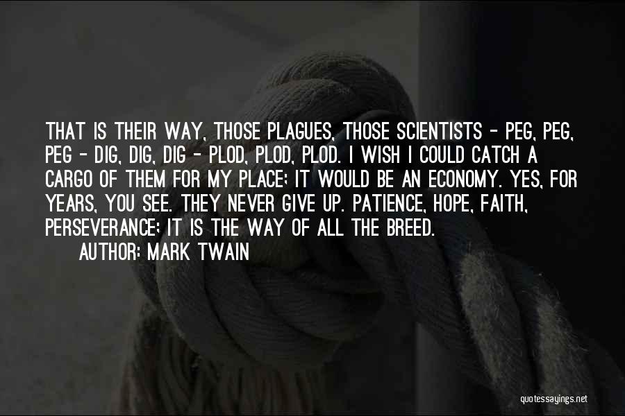 Faith Perseverance Hope Quotes By Mark Twain