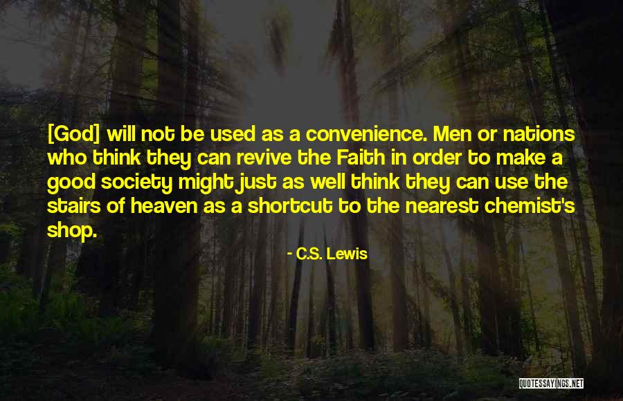 Faith Stairs Quotes By C.S. Lewis