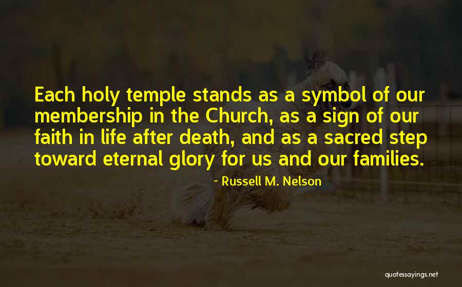Faith Stands Quotes By Russell M. Nelson Faith Stands Quotes By Russell M. Nelson