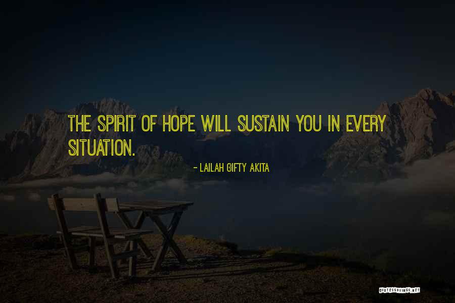 Faith Strength Hope Quotes By Lailah Gifty Akita