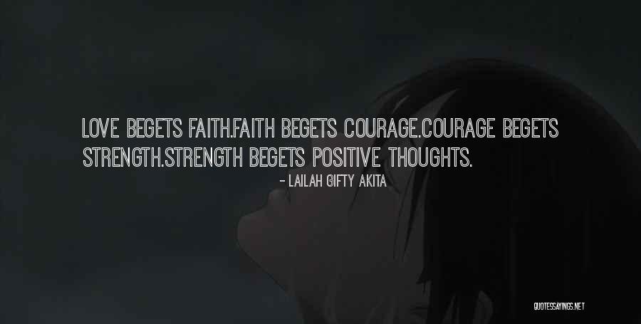 Faith Strength Hope Quotes By Lailah Gifty Akita