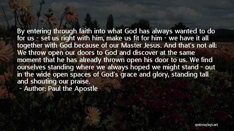 Faith To God Quotes By Paul The Apostle
