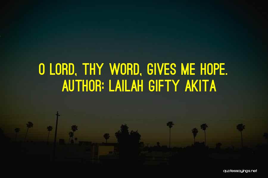 Faith Trust Hope Quotes By Lailah Gifty Akita