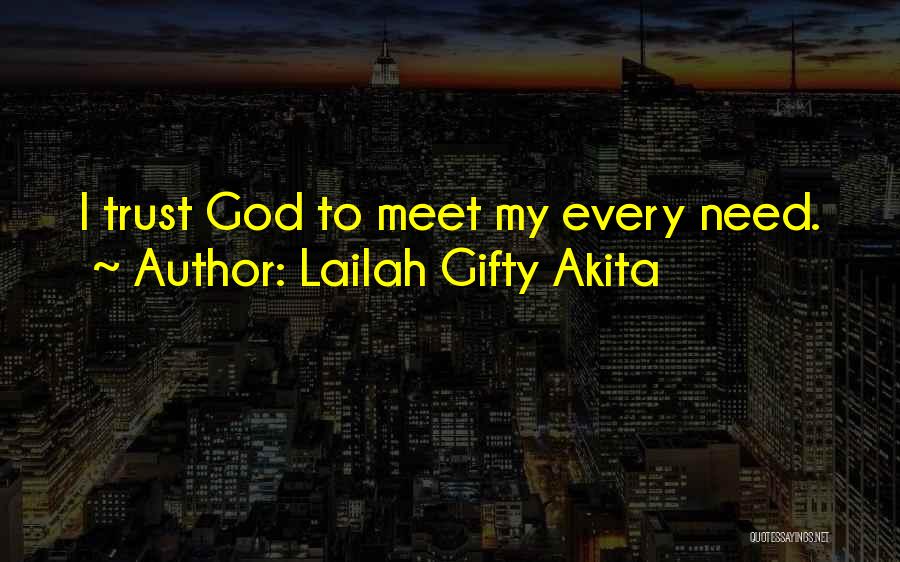 Faith Trust Hope Quotes By Lailah Gifty Akita