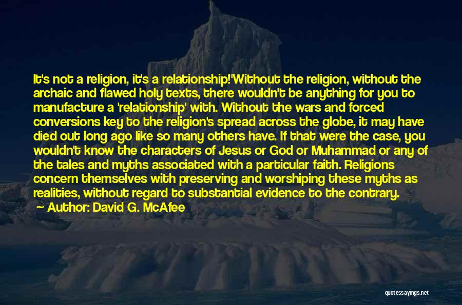 Faith Without Religion Quotes By David G. McAfee