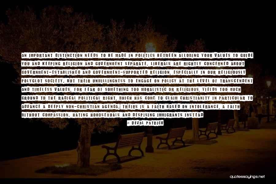 Faith Without Religion Quotes By Deval Patrick Faith Without Religion Quotes By Deval Patrick
