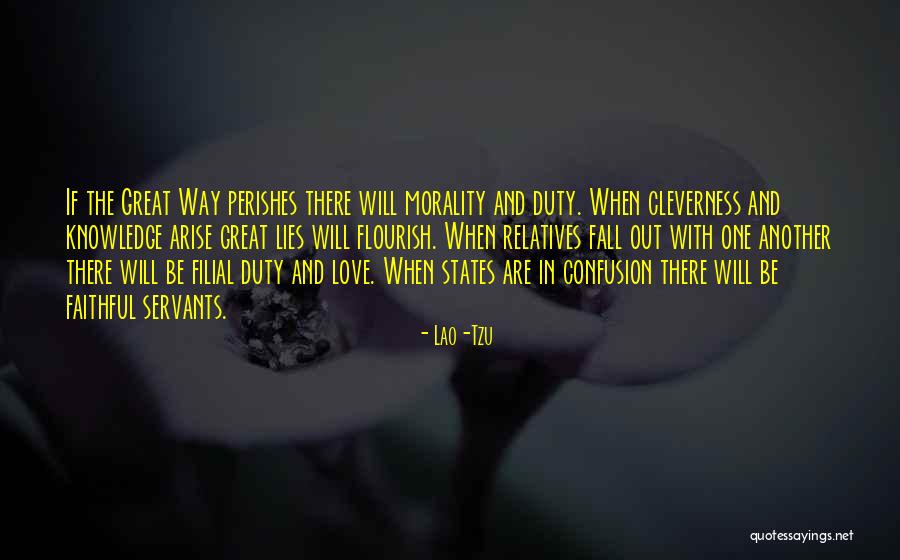 Faithful Love Quotes By Lao-Tzu