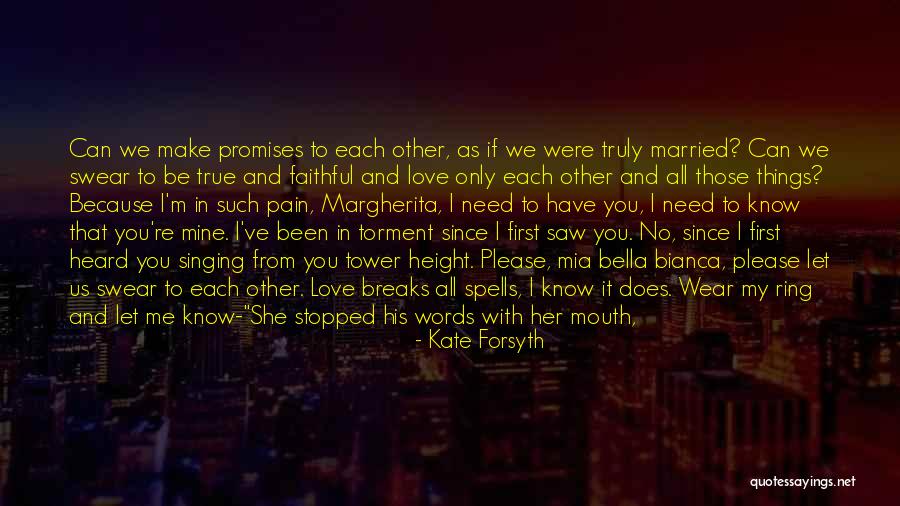 Faithful Marriage Quotes By Kate Forsyth Faithful Marriage Quotes By Kate Forsyth