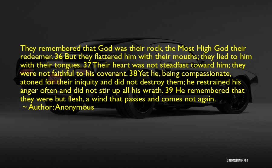 Faithful To Him Quotes By Anonymous