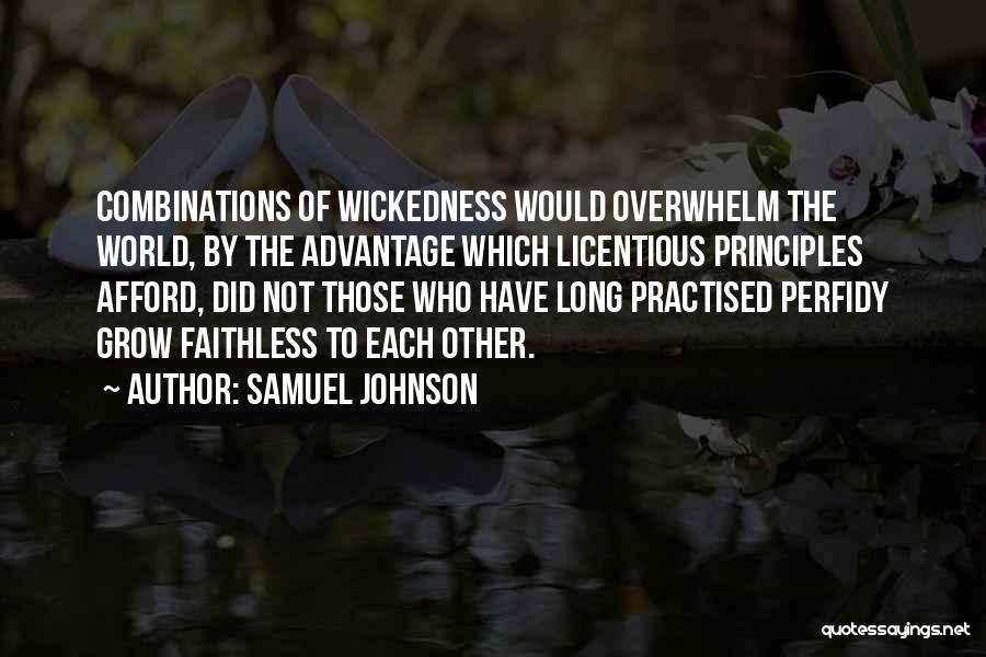 Faithless Quotes By Samuel Johnson