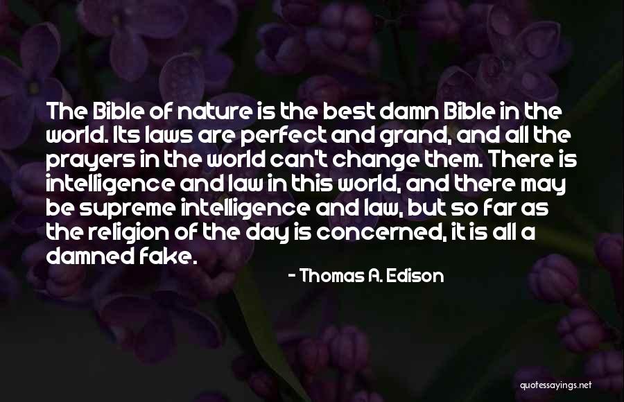 Fake Bible Quotes By Thomas A. Edison Fake Bible Quotes By Thomas A. Edison