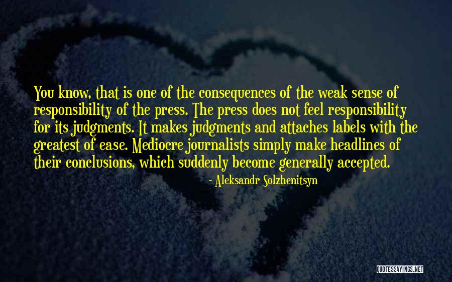 Fake Ex-friends Quotes By Aleksandr Solzhenitsyn