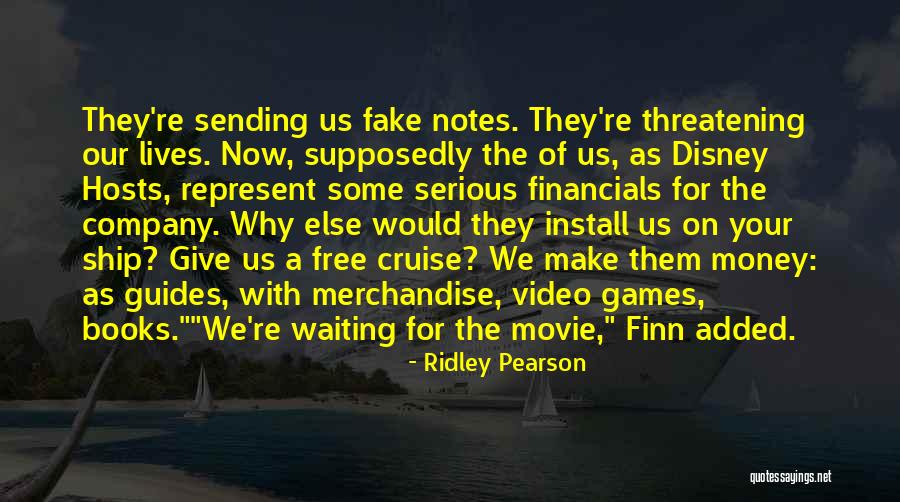 Fake Merchandise Quotes By Ridley Pearson Fake Merchandise Quotes By Ridley Pearson