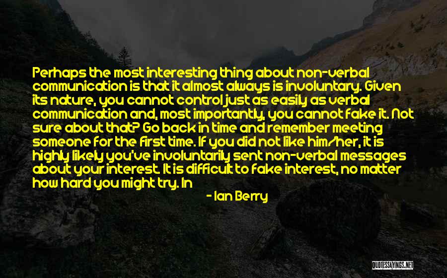 Fake Quotes By Ian Berry