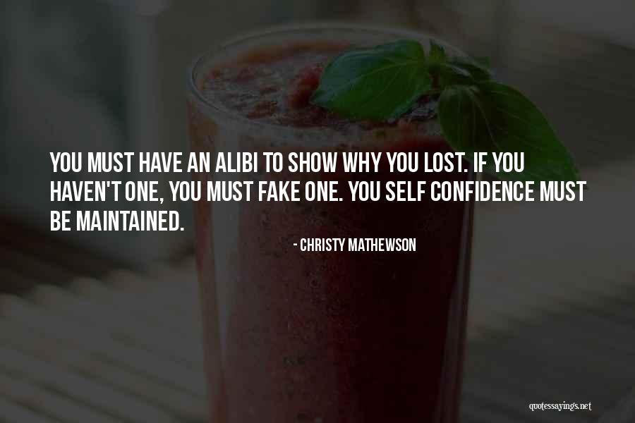 Fake Show Off Quotes By Christy Mathewson Fake Show Off Quotes By Christy Mathewson