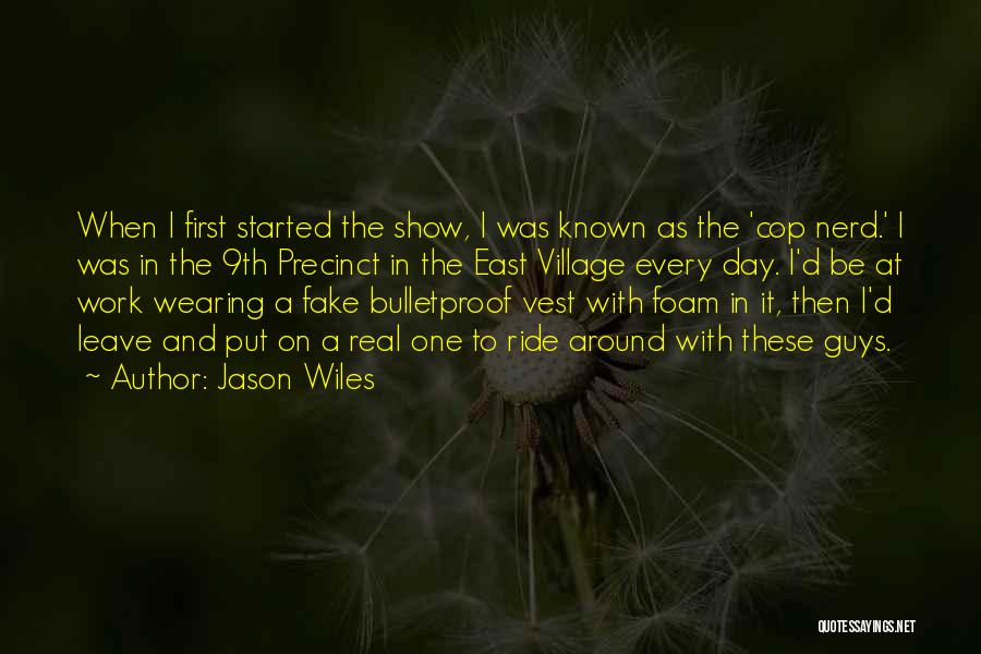 Fake Show Off Quotes By Jason Wiles