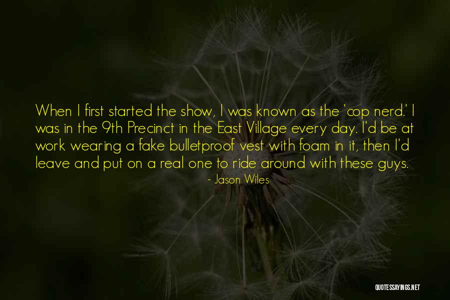 Fake Show Off Quotes By Jason Wiles