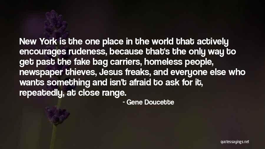 Fake World Quotes By Gene Doucette Fake World Quotes By Gene Doucette